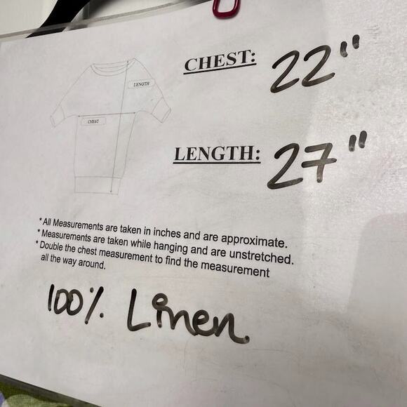 Abstract Linen Blouse Womens Large Purple Green Short Sleeve Beachy Summer - Picture 5 of 6